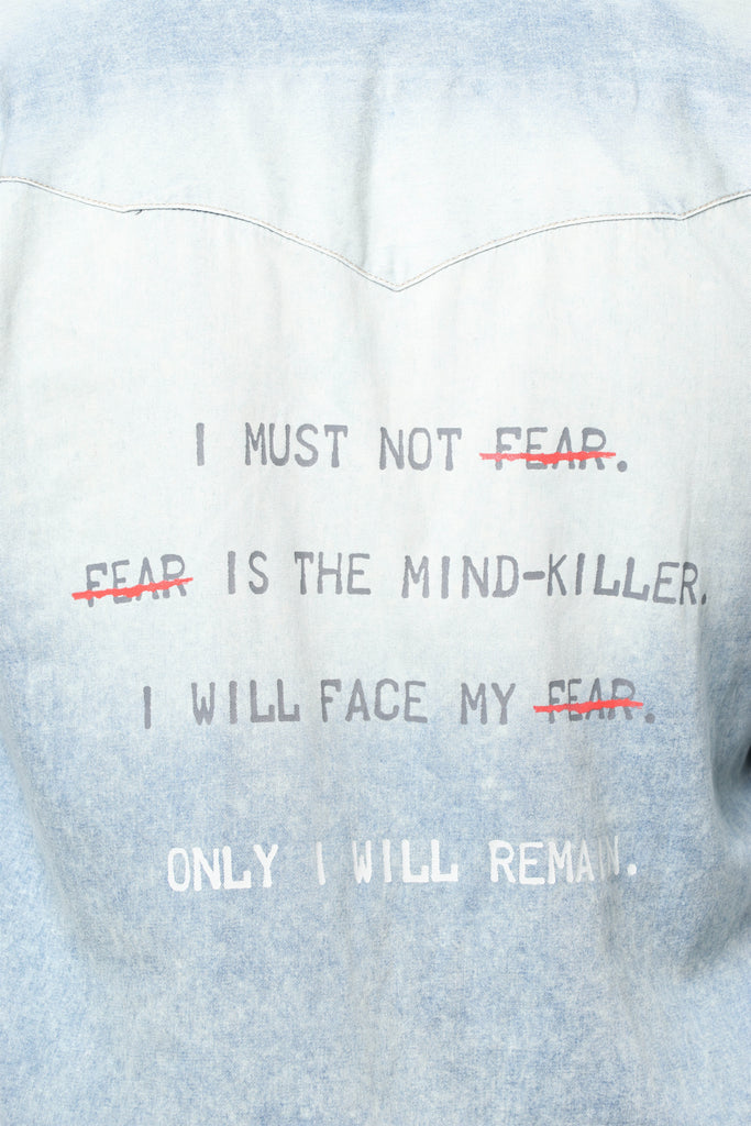 I Must Not Fear Jeans Shirt