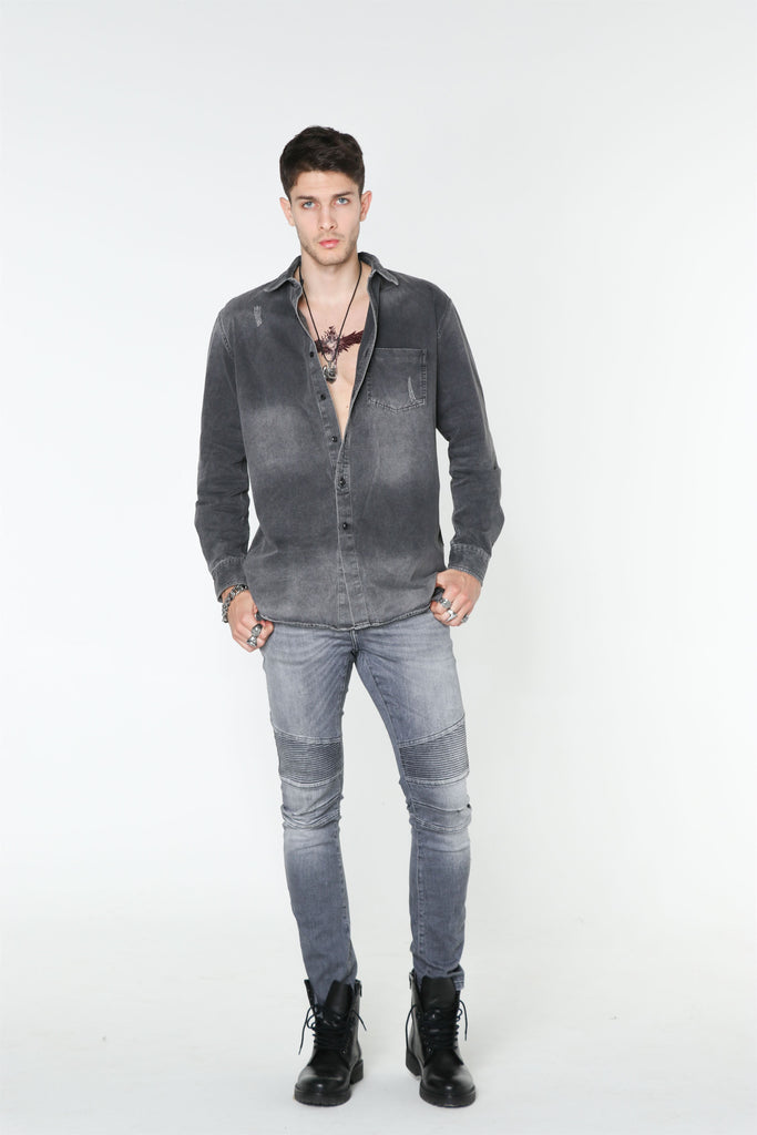 REBEL Denim Shirt