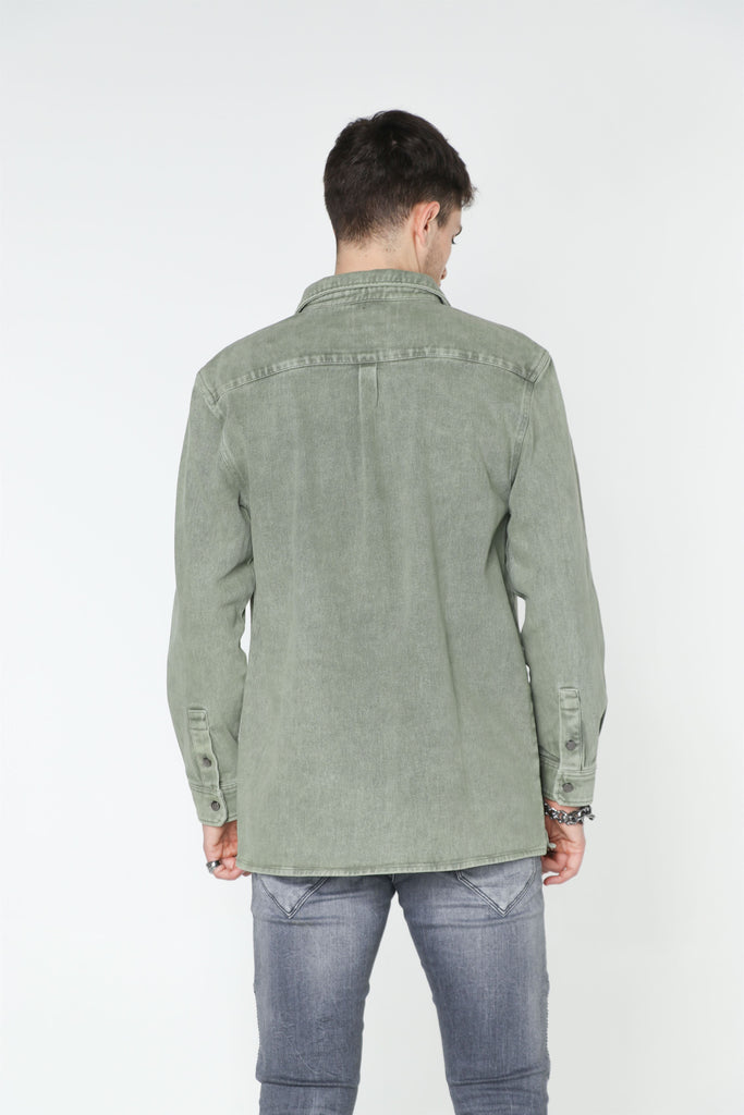 UNMASKED DENIM SHIRT